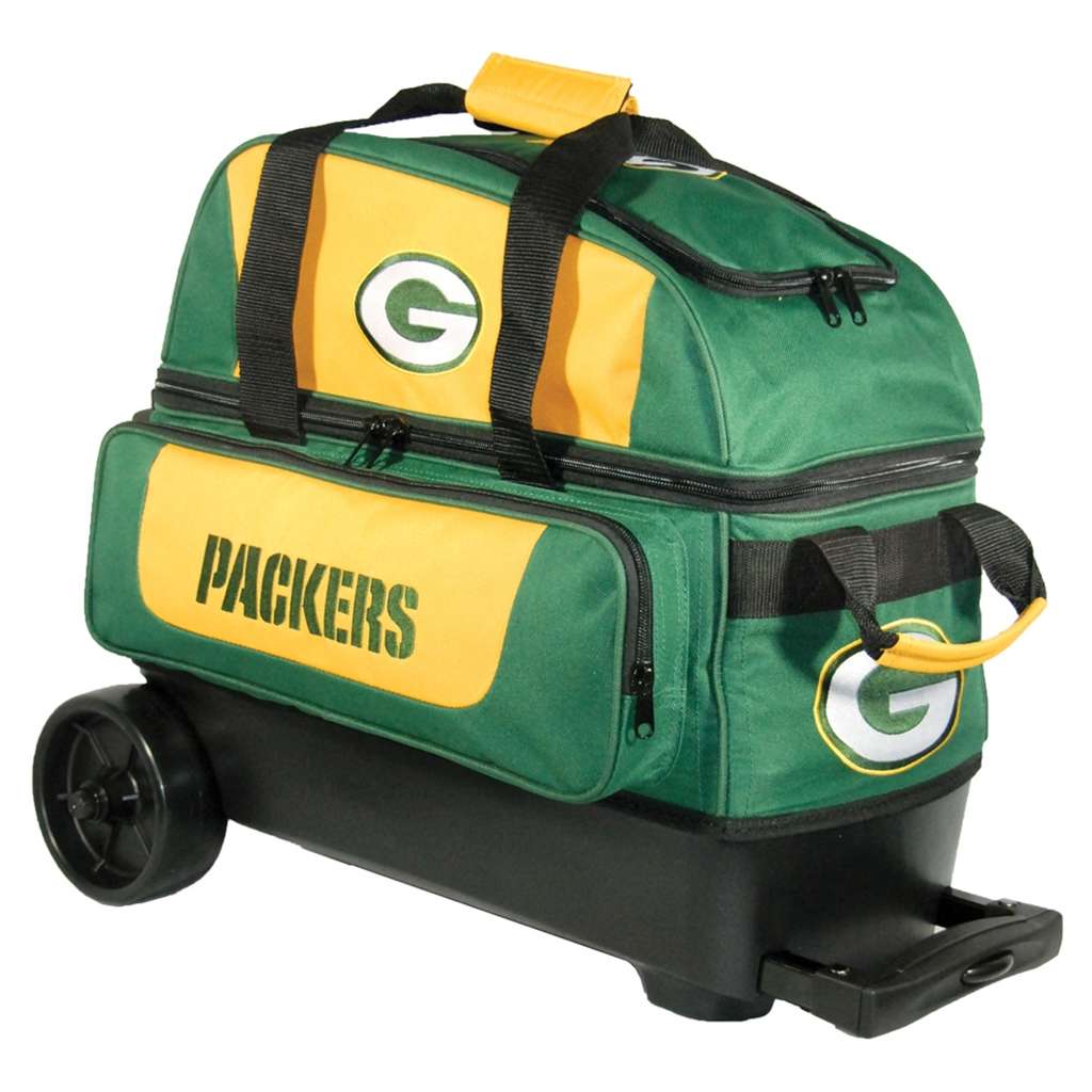 double bowling bag with wheels