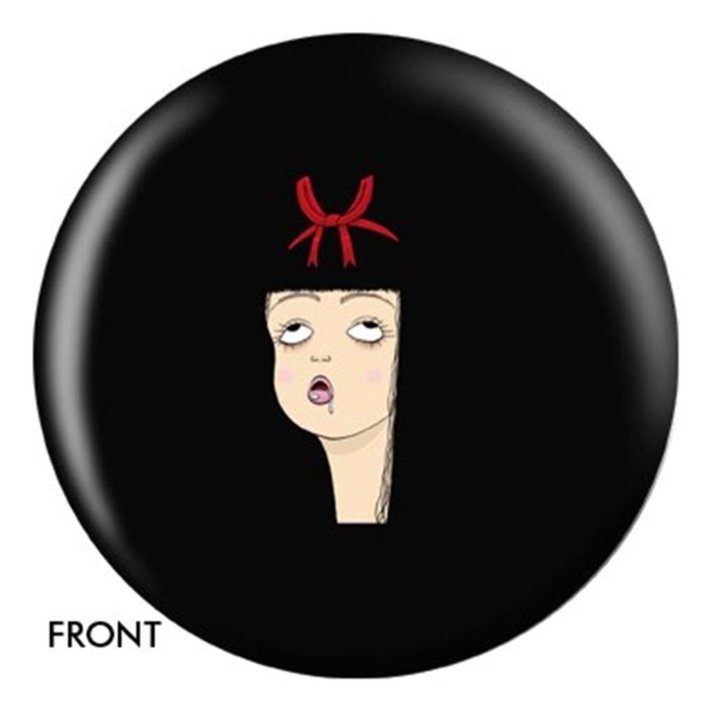 Drooling Girl Designer Bowling Ball