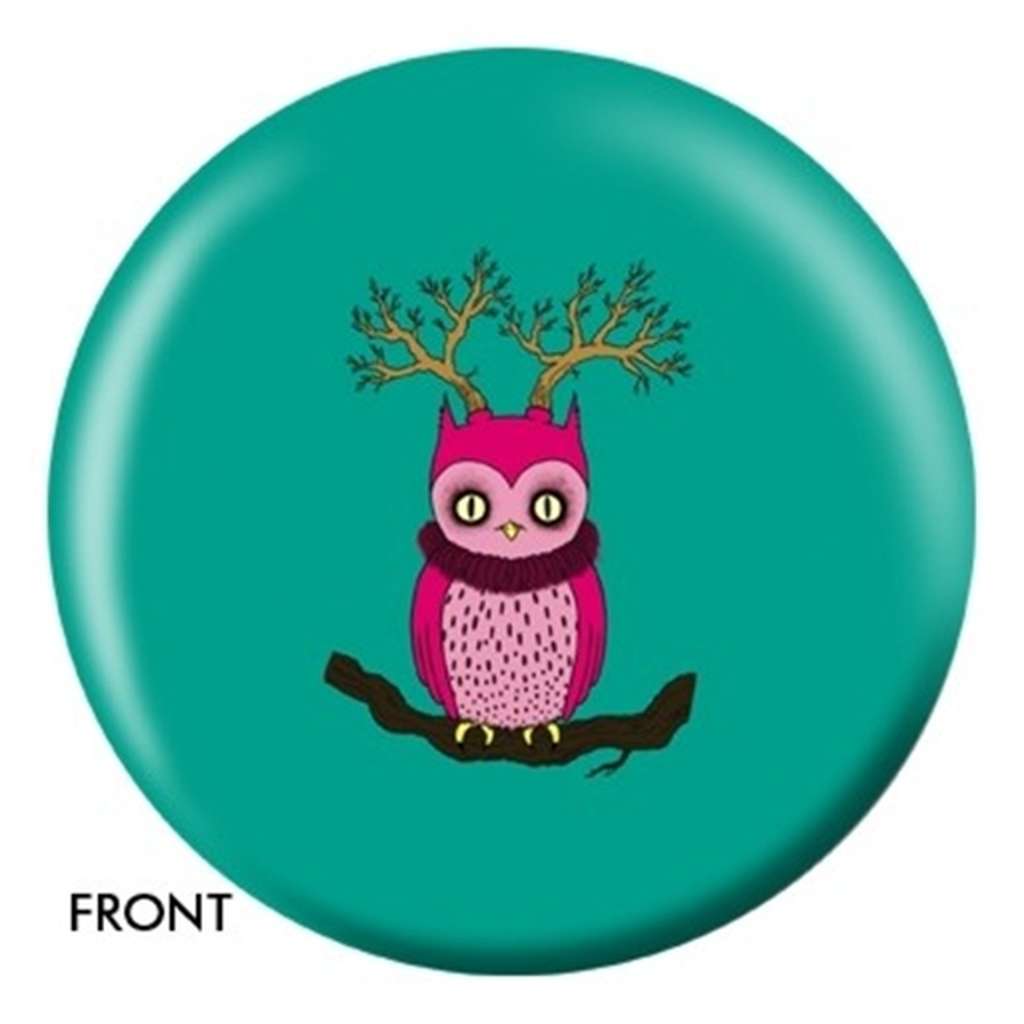 Weird Owl Designer Bowling Ball 