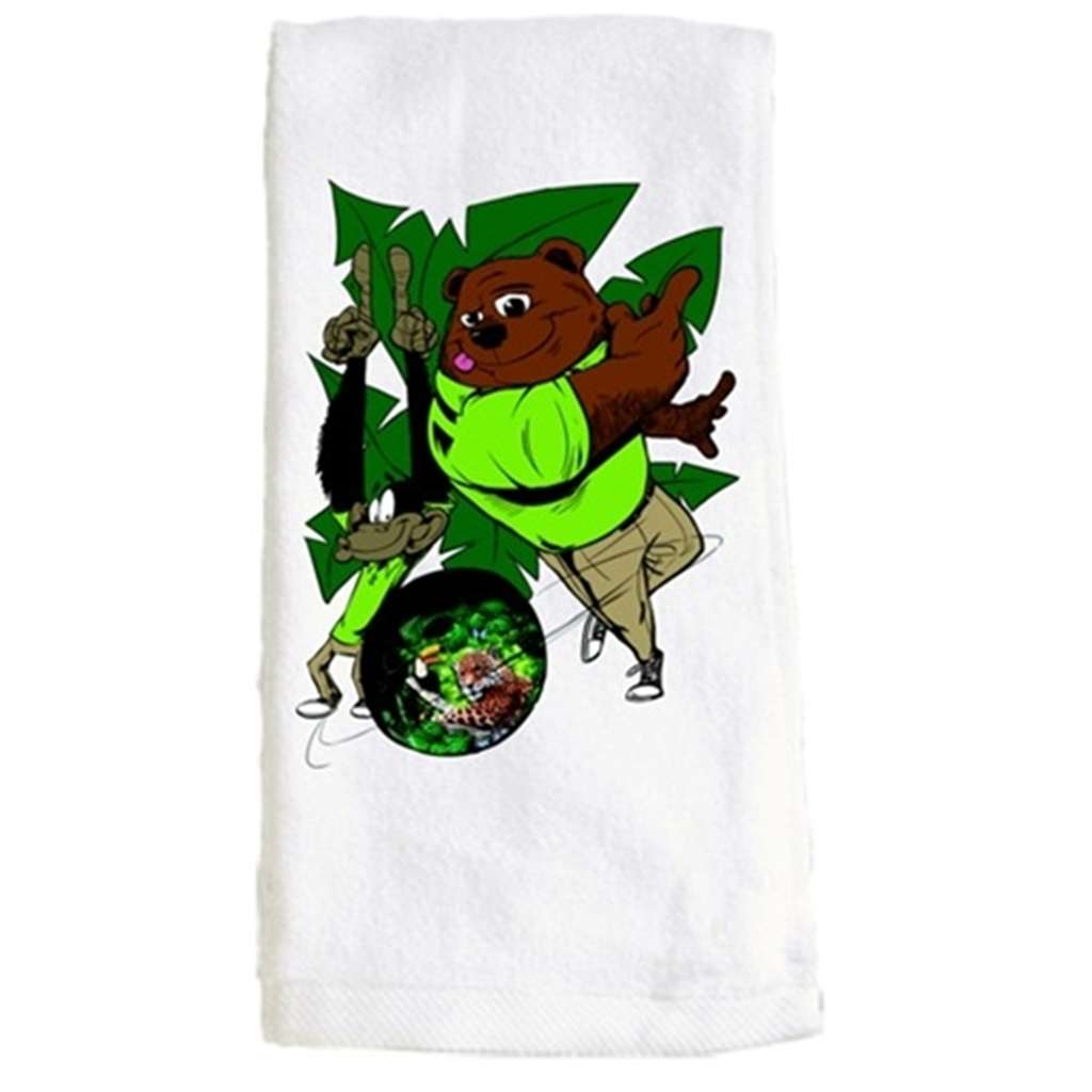 Jungle Themed Bowling Towel