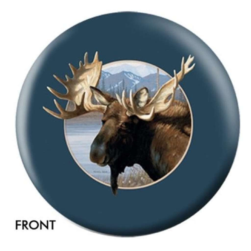 Moose Bowling Ball- By Michael Steve