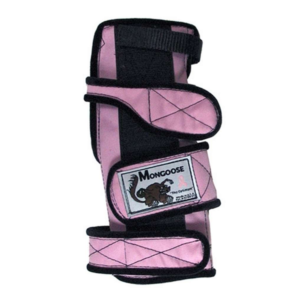 Mongoose Optimum Pink Wrist Support- Left Hand  