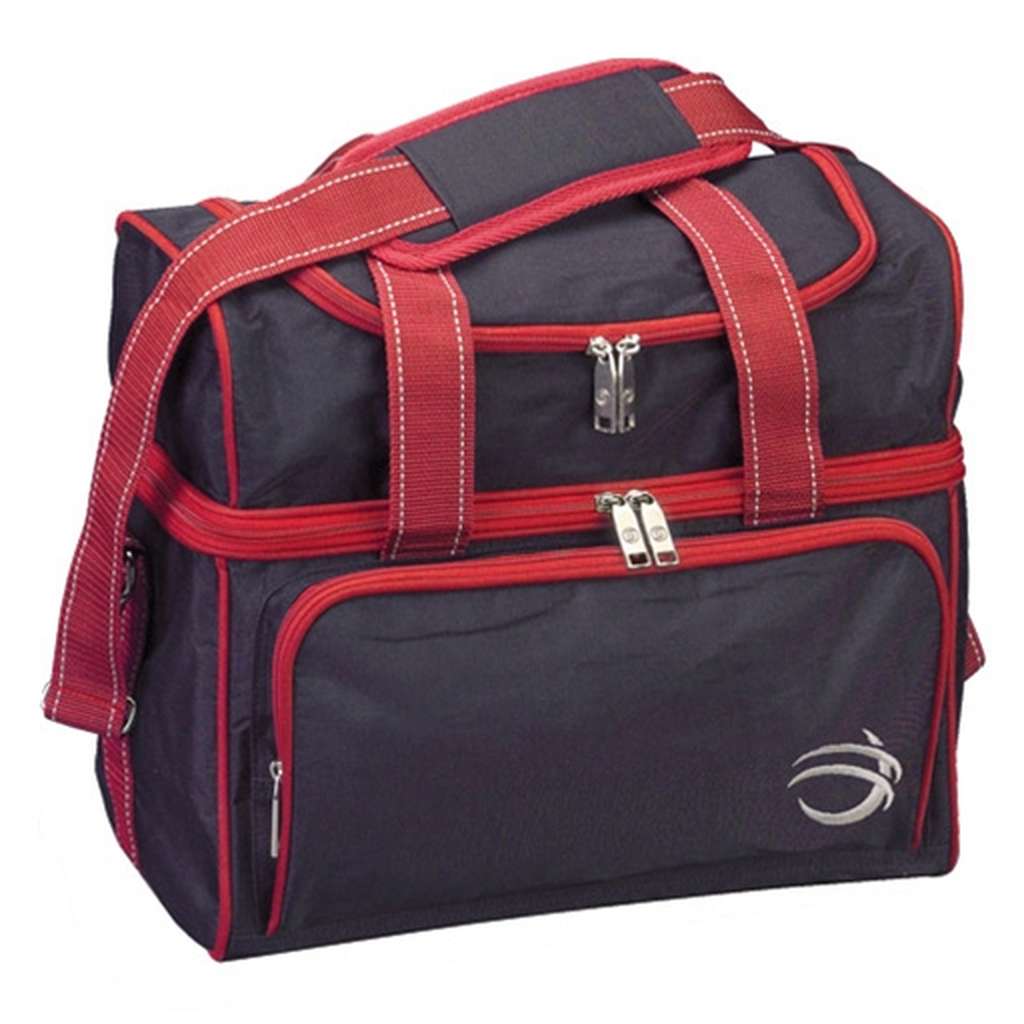 BSI Taxi Single Ball Bowling Bag- Black/Red