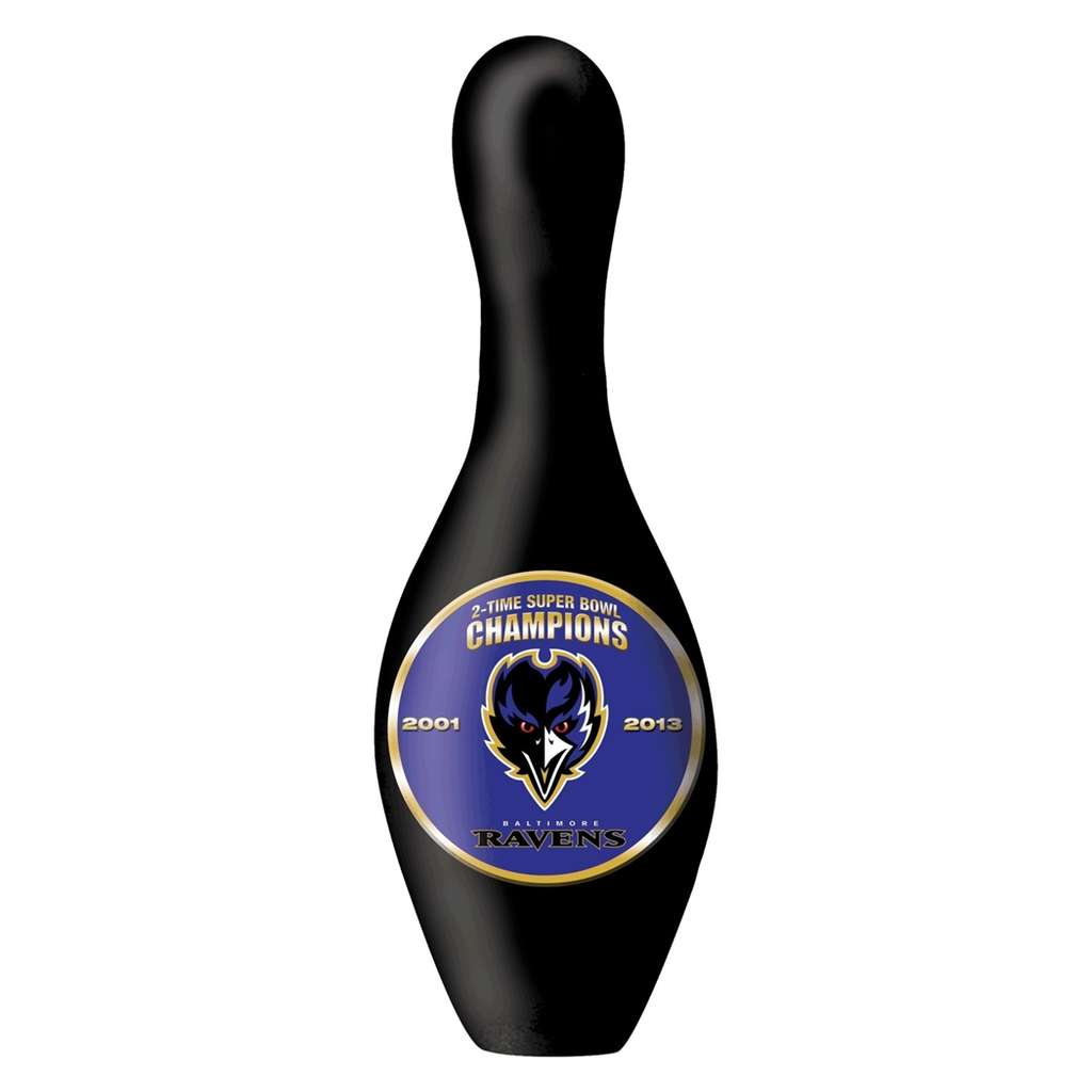Baltimore Ravens Super Bowl XLVII Champs Bowling Pin