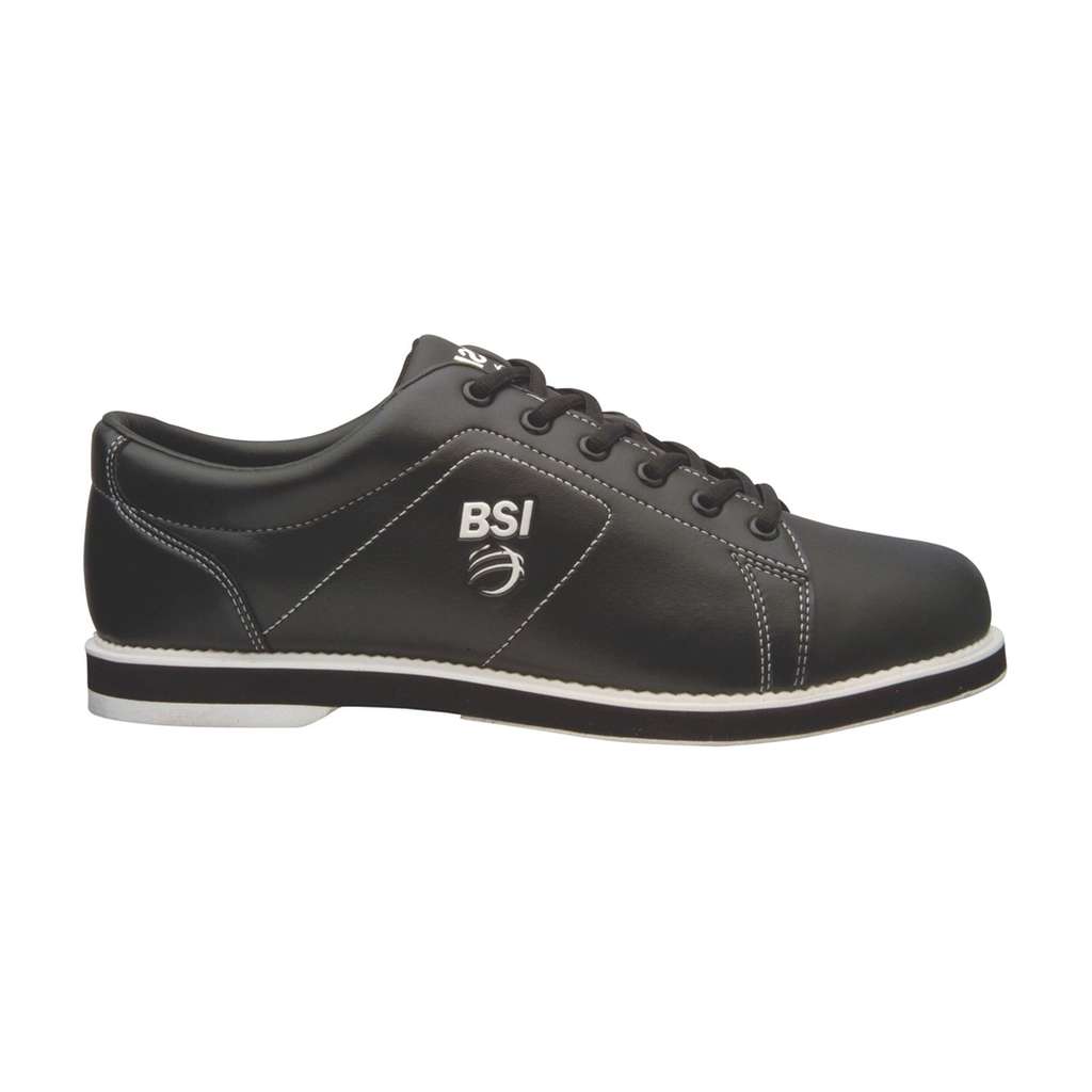 BSI Mens Sport Bowling Shoes- White/Black